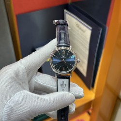 IWC波涛菲诺系列，型号IW458112，37mm表径，美洲鳄鱼皮表带，紫气东来，时尚富贵！9015进口自动上链机芯，42小时动力储备，防眩目蓝宝石玻璃