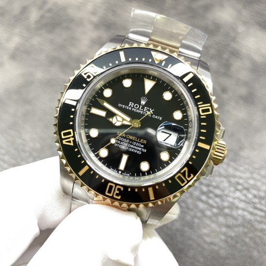 劳力士单金黄鬼王AR-Factory 超级进口904钢SEA-DEWLLER 126603"单黄"间金鬼王最强副本.表带表壳均为顶级进口904钢(绝对可通过检验)搭载稳定性超高的海鸥2824机芯.并搭配正品代购包装物料!最强版SEA-单黄鬼王【AR出品】出货实拍 劳力士单金黄鬼王AR-Factory 超级进口904钢SEA-DEWLLER 126603"单黄"间金鬼王最强副本.表带表壳均为顶级进口904钢(绝对可通过检验)搭载稳定性超高的海鸥2824机芯.并搭配正品代购包装物料!最强版SEA-单黄鬼王【AR出品】出货实拍