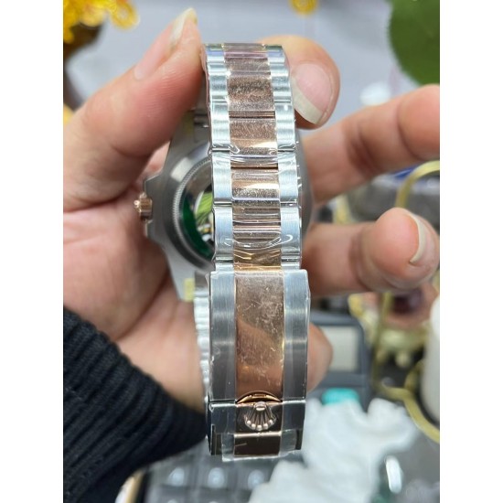 沙士圈！ROLEX 劳力士 GMT格林尼治型 尺寸40mm！精钢表壳表链，蓝宝石镜面，超级夜光，双向陶瓷旋转表圈，原装折叠扣！