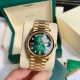 劳力士 ROLEX 金绿 日志～