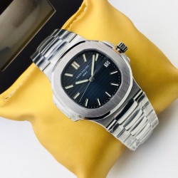 【PFF Factory新势力 新力作】V4最高升级版本 最高复刻 百达.翡丽PATEK PHILIPPE 优雅运动系列5711/1A鹦鹉螺！PFF震撼出品！钢表之王！1⃣️【机芯】全网最佳解毒方案，搭配百达.翡丽9015机改Cal.324自动上链一体机芯！精准稳定！2⃣️【表带】定制级人体工程学表带，钢带中珠是钻石型的，与正品相结合。3⃣️【尺寸】表壳尺寸40毫米，厚度仅9.0毫米，也与原装最接近。【PFF Factory】匠心之作 欢迎您的品鉴！