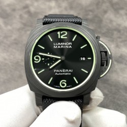 沛纳海 PAM1118 碳纤维材料表壳 尺寸44mm 超强夜光非常炫酷！vs出品，出货实拍
