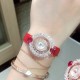 实拍 萧邦HAPPY DIAMONDS系列萧邦标志性的女士腕表系列,时尚而柔美 内部搭载瑞士石英机芯 动感十足的表壳搭配皮革表带 带镂空装饰的表盘极具现代感 完美体现萧邦悠然自在的生活态度 五颗标志性灵动钻石随着爱心钻石欢快起舞、流光溢彩 一如既往的顶级品质 认准独家实拍细节 实拍 萧邦HAPPY DIAMONDS系列萧邦标志性的女士腕表系列,时尚而柔美 内部搭载瑞士石英机芯 动感十足的表壳搭配皮革表带 带镂空装饰的表盘极具现代感 完美体现萧邦悠然自在的生活态度 五颗标志性灵动钻石随着爱心钻石欢快起舞、流光溢彩 一如既往的顶级品质 认准独家实拍细节
