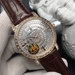 VSF Factory狠货推荐 原版复刻  ⌚️江诗丹顿传袭系列 新款奢华满天星 型号82760/000G-9952男士腕表！1.表壳用316L精钢加电白金工艺，特别闪烁靓丽，施华路世奇水晶钻手工镶钻工艺！2.搭配双卜永不刮花蓝宝石玻璃镜面！3.标配纯手工意大利鳄鱼皮表带！4.搭配日本进口9⃣️0⃣️1⃣️5⃣️机芯机械（零返修）每小时振频次数28800，动力储存4⃣️0⃣️小时！VSF诚意之作 匠心独运，完美演绎，值得你拥有！