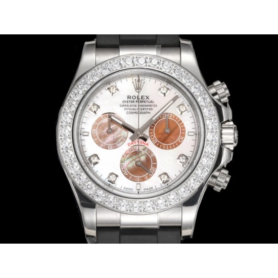 ROLEX 劳力士 宇宙迪通拿,是在用7750技术改出来的4131,市面其他假夹板、假避震器,稳定性差,还不好维修。选对版本很重要,更多对比资料敬请期待! ROLEX 劳力士 宇宙迪通拿,是在用7750技术改出来的4131,市面其他假夹板、假避震器,稳定性差,还不好维修。选对版本很重要,更多对比资料敬请期待!