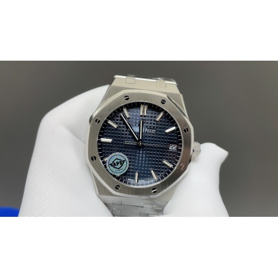 今日推荐爱彼15500 白壳蓝面 41mm 4302一体机 顶级品质 出货实拍✈️