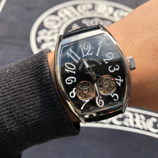 ⭐️法兰克穆勒 Franck Muller ⚜️尺寸 40*55mm ⌚️锥桶型立体壳身⚙️ 全自动镂空双飞轮机芯 头层小牛皮表带原装针扣独特的F M风格 只为专属打造 BG™️ 出品 ✈️ ⭐️法兰克穆勒 Franck Muller ⚜️尺寸 40*55mm ⌚️锥桶型立体壳身⚙️ 全自动镂空双飞轮机芯 头层小牛皮表带原装针扣独特的F M风格 只为专属打造 BG™️ 出品 ✈️
