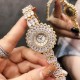 时装奢华版 肖邦-Chopard珠宝腕表:精致奢华;整表采用镶嵌技术;珍珠母贝;包镶流动水滴形透明锆钻,壳直径34mm 实拍 以创造艺术品的方式专注每一只腕表 时装奢华版 肖邦-Chopard珠宝腕表:精致奢华;整表采用镶嵌技术;珍珠母贝;包镶流动水滴形透明锆钻,壳直径34mm 实拍 以创造艺术品的方式专注每一只腕表