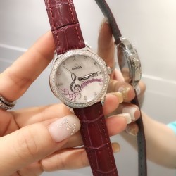 欧米加OMEGA女士腕表 进口石英机芯 316L精钢表壳 直径34mm厚8mm