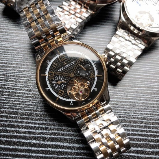 实物拍摄品牌:积家-Jaeger-LeCoultre A26 类型:男士腕表表壳:316精钢(做工上乘)表带:进口小牛皮/316精钢(两种可选) 机芯:高级定制全自动机械机芯(走时稳定)材料:高级强化镀膜镜面 尺寸:直径41mm,厚度12mm 三杰精致推荐男士机械腕表 SJ为你精心打造超真实实物图拍摄 实物拍摄品牌:积家-Jaeger-LeCoultre A26 类型:男士腕表表壳:316精钢(做工上乘)表带:进口小牛皮/316精钢(两种可选) 机芯:高级定制全自动机械机芯(走时稳定)材料:高级强化镀膜镜面 尺寸:直径41mm,厚度12mm 三杰精致推荐男士机械腕表 SJ为你精心打造超真实实物图拍摄