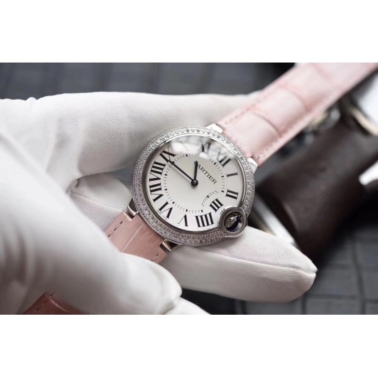 【V6出品】卡地亚 蓝气球 瑞士石英 36MM