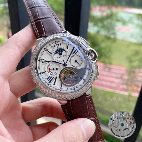 量王推荐不容错过多功能腕表⌚️最强口碑高品质新品品牌:卡地亚热卖爆款超高性价比多功能新品类型:精品男士腕表(精湛做工)表带:真牛皮表带(十分舒适)机芯:老牌上海 生产的全自动机械机芯品质保证十分稳定瑞士洗花工艺镜面:矿物质强化玻璃 高通透 实物动人 经典永恒 卓越品质 高性价比尺寸:直径43m厚12mm热卖上市!欢迎转载! 量王推荐不容错过多功能腕表⌚️最强口碑高品质新品品牌:卡地亚热卖爆款超高性价比多功能新品类型:精品男士腕表(精湛做工)表带:真牛皮表带(十分舒适)机芯:老牌上海 生产的全自动机械机芯品质保证十分稳定瑞士洗花工艺镜面:矿物质强化玻璃 高通透 实物动人 经典永恒 卓越品质 高性价比尺寸:直径43m厚12mm热卖上市!欢迎转载!
