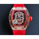 理查德米勒 RICHARD MILLE 最新升級特别版 抛光亮壳 让你体验最亮鬼头 带出最经典的RM052鬼头经典传奇 永不落后 镂空骷髅头腕表.骷髅头轮廓突出,造型霸气不羁,具有震撼人心的魅力。搭配艳耀色彩的真皮轻便表带,更拉风,更前卫。缤纷盛夏,换上短袖T恤的你,腕间搭上鲜艳的表款,是不是很吸睛?尺寸43x50mm ⚠️请认准独家品质 理查德米勒 RICHARD MILLE 最新升級特别版 抛光亮壳 让你体验最亮鬼头 带出最经典的RM052鬼头经典传奇 永不落后 镂空骷髅头腕表.骷髅头轮廓突出,造型霸气不羁,具有震撼人心的魅力。搭配艳耀色彩的真皮轻便表带,更拉风,更前卫。缤纷盛夏,换上短袖T恤的你,腕间搭上鲜艳的表款,是不是很吸睛?尺寸43x50mm ⚠️请认准独家品质