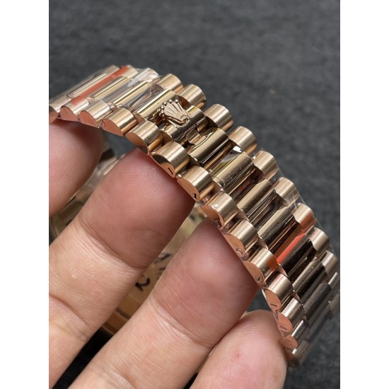 ROLEX 劳力士 玫瑰金绿日志 ～