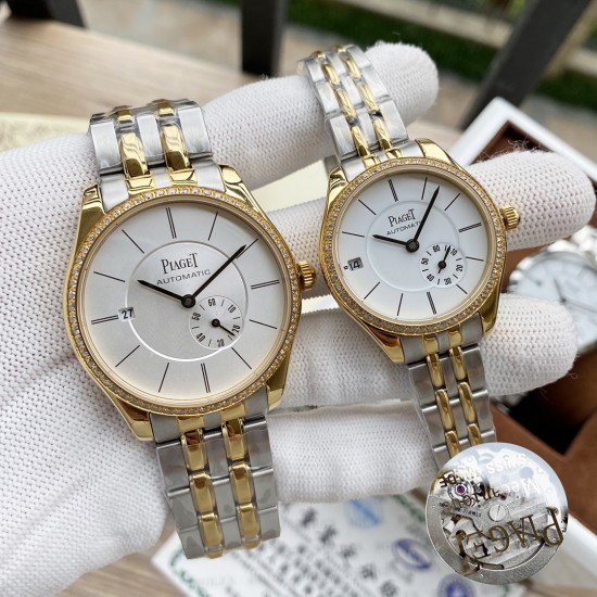 伯爵 Piaget 精品情侣对表,独立五字位小秒设计,技艺精湛,独具匠心,尊贵大气,绅士风范。采用进口西铁城机械机芯(零返修),顶级316精钢表壳表带,矿物质超强镜面,男款尺寸40*12,女款尺寸30-12 伯爵 Piaget 精品情侣对表,独立五字位小秒设计,技艺精湛,独具匠心,尊贵大气,绅士风范。采用进口西铁城机械机芯(零返修),顶级316精钢表壳表带,矿物质超强镜面,男款尺寸40*12,女款尺寸30-12