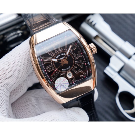 K厂出品:法兰克穆勒V45 SC DT系列54*42mm 全自动日本机械机芯 蓝光镀膜玻璃 超强夜光,日历窗放大镜,意大利牛皮表带底部橡胶,可搭配美洲鳄鱼皮纹,316精钢敖表壳,折叠原装扣 糅合商务设计风格 中间完美弧线夹层设计!!! K厂出品:法兰克穆勒V45 SC DT系列54*42mm 全自动日本机械机芯 蓝光镀膜玻璃 超强夜光,日历窗放大镜,意大利牛皮表带底部橡胶,可搭配美洲鳄鱼皮纹,316精钢敖表壳,折叠原装扣 糅合商务设计风格 中间完美弧线夹层设计!!!