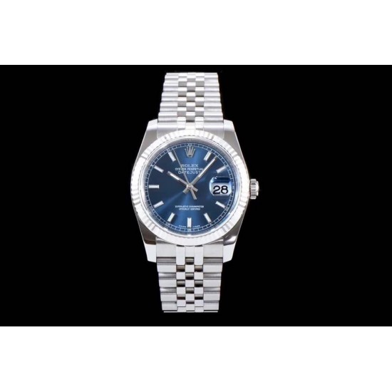 少量到货AR超强神作 ROLEX DATEJUST超级904L最强V2升级版日志型36系列腕表，表壳表带运用超级904L铸造而成，并行代购版DATEJUST，完美修正十年间所有副本的不足和缺陷，36mm表径，搭载3135机并搭配正品代购包装物料，重新定义最高品质的DATEJUST副本[拳头]        最强版A级副本DATEJUST[AR出品]