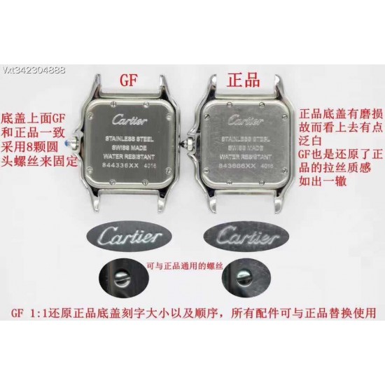 卡地亚猎豹Panthre de Cartier。华丽而不羁,是Panthre de Cartier猎豹所传达的美学风格。它线条流畅,魅惑动人,柔软服帖于腕间,宛若在肌肤上翩翩起舞。独特的造型彰显成熟优雅、自信动人的女性形象。GF工厂以精湛技艺,原装开模,打造出与正品无异的精美流线表耳,与表壳一体成型。搭载瑞士朗达石英机芯,316L精钢壳套,尺寸:27 x 37毫米,厚度:6毫米,表冠镶嵌一颗合成蓝色尖晶石,镀银表盘,剑形蓝钢指针,100%三度防水。搭配专柜旅行包装物料。商品规格:默认规格 卡地亚猎豹Panthre de Cartier。华丽而不羁,是Panthre de Cartier猎豹所传达的美学风格。它线条流畅,魅惑动人,柔软服帖于腕间,宛若在肌肤上翩翩起舞。独特的造型彰显成熟优雅、自信动人的女性形象。GF工厂以精湛技艺,原装开模,打造出与正品无异的精美流线表耳,与表壳一体成型。搭载瑞士朗达石英机芯,316L精钢壳套,尺寸:27 x 37毫米,厚度:6毫米,表冠镶嵌一颗合成蓝色尖晶石,镀银表盘,剑形蓝钢指针,100%三度防水。搭配专柜旅行包装物料。商品规格:默认规格