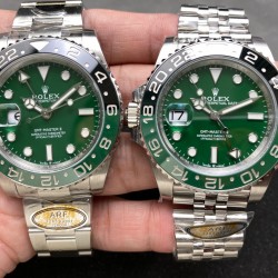 ROLEX 劳力士 格林尼治 GMT，圈口过渡无痕，搭载3285一体机，做工极好！贵金属钢印扣子！