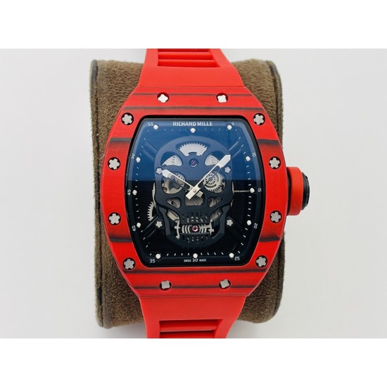 【RM Factory2021墙裂推荐】市场顶级复刻 理.查徳 米勒 Richard Mille RM052系列腕表!1⃣️最新鬼头夜光碳纤V2升级版,颅骨系列,碳纤维壳身!2⃣️搭载原装进口机械机芯,更突显了这块腕表的运动风格!3⃣️透过防眩光鑫的表镜,可见到悬浮式镂空机芯 !其大胆个性的颅骨设计霸气夺目,成功捕获一众腕表爱好者的心!骷髅形象,打造一个不拘泥于主流的钟表世界!RM Factory匠心力作 欢迎品鉴! 【RM Factory2021墙裂推荐】市场顶级复刻 理.查徳 米勒 Richard Mille RM052系列腕表!1⃣️最新鬼头夜光碳纤V2升级版,颅骨系列,碳纤维壳身!2⃣️搭载原装进口机械机芯,更突显了这块腕表的运动风格!3⃣️透过防眩光鑫的表镜,可见到悬浮式镂空机芯 !其大胆个性的颅骨设计霸气夺目,成功捕获一众腕表爱好者的心!骷髅形象,打造一个不拘泥于主流的钟表世界!RM Factory匠心力作 欢迎品鉴!