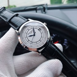 SJ出品 百达翡丽-PATEK PHILIPPE X8 火爆新品 简约三针男士机械腕表 采用4813全自动机械机芯 走时稳定零返修  316L精钢打造 超强耐磨高清玻璃镜面 简约风格 顶级品质 睿智尊选 直径40mm 厚度12mm 三杰精致推荐男士机械腕表 SJ为你精心挑选男士超真实实物图拍摄