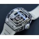 理查德米勒 RICHARD MILLE 最新升級特别版 抛光亮壳 让你体验最亮鬼头 带出最经典的RM052鬼头经典传奇 永不落后 镂空骷髅头腕表.骷髅头轮廓突出,造型霸气不羁,具有震撼人心的魅力。搭配艳耀色彩的真皮轻便表带,更拉风,更前卫。缤纷盛夏,换上短袖T恤的你,腕间搭上鲜艳的表款,是不是很吸睛?尺寸43x50mm ⚠️请认准独家品质 理查德米勒 RICHARD MILLE 最新升級特别版 抛光亮壳 让你体验最亮鬼头 带出最经典的RM052鬼头经典传奇 永不落后 镂空骷髅头腕表.骷髅头轮廓突出,造型霸气不羁,具有震撼人心的魅力。搭配艳耀色彩的真皮轻便表带,更拉风,更前卫。缤纷盛夏,换上短袖T恤的你,腕间搭上鲜艳的表款,是不是很吸睛?尺寸43x50mm ⚠️请认准独家品质