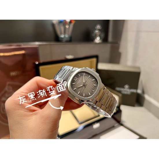 百达翡丽运动优雅鹦鹉螺女款腕表P强势来袭!细节说明1⃣️搭配定制版9015机改Cal.324sc自动机芯,动能储存45小时,振频28800每小时!2⃣️316L定制级人体工程学表带!3⃣️腕表尺寸35.2MM,与原装一致!4⃣️镶嵌56颗施华洛世奇水晶钻与正品钻石数量一致 !5⃣️表镜双面防眩目蓝宝石水晶玻璃。6⃣️字面色泽均与正品一致!“没人能拥有百达翡丽,只不过为下一代保管而已。”优雅大气 完美演绎职场女性的时尚品味,在优雅之余又不失强悍霸气。匠心力作 欢迎您的品鉴! 百达翡丽运动优雅鹦鹉螺女款腕表P强势来袭!细节说明1⃣️搭配定制版9015机改Cal.324sc自动机芯,动能储存45小时,振频28800每小时!2⃣️316L定制级人体工程学表带!3⃣️腕表尺寸35.2MM,与原装一致!4⃣️镶嵌56颗施华洛世奇水晶钻与正品钻石数量一致 !5⃣️表镜双面防眩目蓝宝石水晶玻璃。6⃣️字面色泽均与正品一致!“没人能拥有百达翡丽,只不过为下一代保管而已。”优雅大气 完美演绎职场女性的时尚品味,在优雅之余又不失强悍霸气。匠心力作 欢迎您的品鉴!