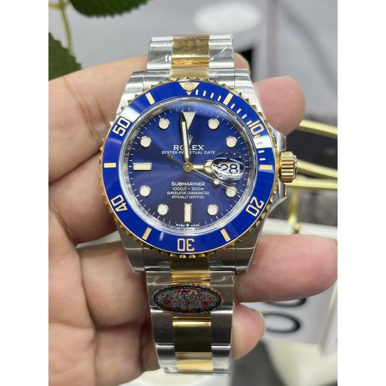 ROLEX 劳力士 间金蓝水鬼 ～