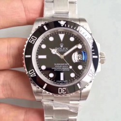 N厂出品 ROLEX劳力士 SUB 翠黑V7版 N厂一直凭借正品买版、不断改进的钻研精神，特别是五大神器的业界认可，目前销量一直成上升趋势。 The best Rep Rolex sub made in Noob。瑞士Eta2836自动机械机芯，40mm*12mm,深度防水，超强夜光。