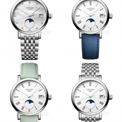 2024年【最新品】七夕节最佳礼品Longines浪琴官方博雅系列情侣腕表 见证爱奇迹时刻时尚潮流男女腕表。采用进口日本机芯。采用进口头层牛皮表带。表壳采用三件套官方一致工艺。腕表尺寸：男39mm女30mm质量杠杠欢迎转发