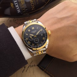 『臻品推荐』新品发布[玫瑰]浪琴-LONGINES独家首发-----简约风格 经典文艺 唯美创作机芯:顶级全自动机械机芯表壳:顶级版316L精钢玻璃:高硬度矿物质水晶玻璃表扣:皮带针扣 钢带按扣直径:原装尺寸40mm12mm[色]完美呈现 品质上乘，手感独特，送礼自戴首选[鼓掌]〔----用心，所以更完美 〕！