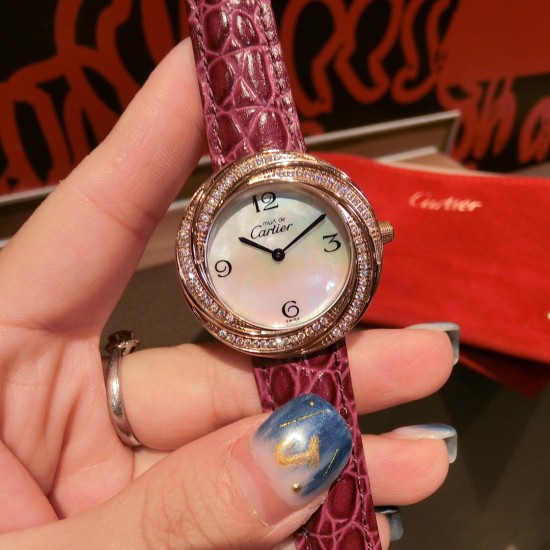 新颜色到,CARTIER【卡地亚】经典之作,2020完美演绎,女士小巧优雅款,经典就是百搭,越百搭越时尚,纯钢外壳,进口石英机芯,矿物质耐磨镜面,上手美美哒【尺寸:33mm】 新颜色到,CARTIER【卡地亚】经典之作,2020完美演绎,女士小巧优雅款,经典就是百搭,越百搭越时尚,纯钢外壳,进口石英机芯,矿物质耐磨镜面,上手美美哒【尺寸:33mm】