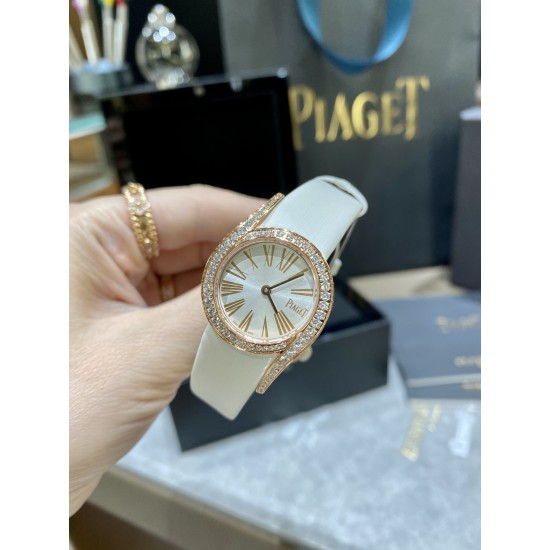 RF厂伯爵新款小号26mm。Limelight Gala系列的女性钻石手表是绝对诱惑的标志,表盘独特的6与9的造型,混合艺术,设计和珠宝,他们赞扬充满活力和大胆女性气质。在伯爵的眼里,每一位演绎人生故事的女主角,都注定拥有出众魅力!别出心裁,不断进阶超越。尺寸26mm 机芯:瑞士朗达机芯 玻璃:蓝宝石镜面 皮带:美洲鳄鱼皮 RF厂伯爵新款小号26mm。Limelight Gala系列的女性钻石手表是绝对诱惑的标志,表盘独特的6与9的造型,混合艺术,设计和珠宝,他们赞扬充满活力和大胆女性气质。在伯爵的眼里,每一位演绎人生故事的女主角,都注定拥有出众魅力!别出心裁,不断进阶超越。尺寸26mm 机芯:瑞士朗达机芯 玻璃:蓝宝石镜面 皮带:美洲鳄鱼皮