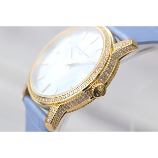 实拍 TK新品江诗丹顿传袭超薄系列-Vacheron Constantin 专为女神打造的,奢华时尚,采用进口316钢表壳,搭配原装进口9015机芯(0返修),天然蓝宝石玻璃镜面,直径33mm,超薄工艺7.8mm,超强防水30米,竹节纹进口小牛皮表带, 实拍 TK新品江诗丹顿传袭超薄系列-Vacheron Constantin 专为女神打造的,奢华时尚,采用进口316钢表壳,搭配原装进口9015机芯(0返修),天然蓝宝石玻璃镜面,直径33mm,超薄工艺7.8mm,超强防水30米,竹节纹进口小牛皮表带,