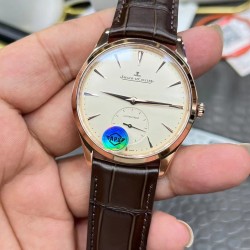 积家 大师系列/39mm*8.1mm超薄/搭载896全自动一体机械机芯！