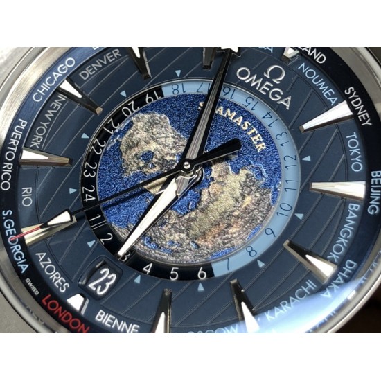 OMEGA 欧米茄 海马 世界时～