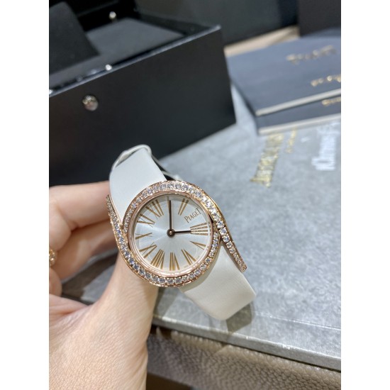 RF厂伯爵新款小号26mm。Limelight Gala系列的女性钻石手表是绝对诱惑的标志,表盘独特的6与9的造型,混合艺术,设计和珠宝,他们赞扬充满活力和大胆女性气质。在伯爵的眼里,每一位演绎人生故事的女主角,都注定拥有出众魅力!别出心裁,不断进阶超越。尺寸26mm 机芯:瑞士朗达机芯 玻璃:蓝宝石镜面 皮带:美洲鳄鱼皮 RF厂伯爵新款小号26mm。Limelight Gala系列的女性钻石手表是绝对诱惑的标志,表盘独特的6与9的造型,混合艺术,设计和珠宝,他们赞扬充满活力和大胆女性气质。在伯爵的眼里,每一位演绎人生故事的女主角,都注定拥有出众魅力!别出心裁,不断进阶超越。尺寸26mm 机芯:瑞士朗达机芯 玻璃:蓝宝石镜面 皮带:美洲鳄鱼皮