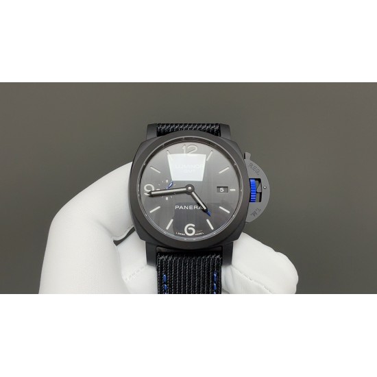今日推荐沛纳海Pam1176 黑陶瓷 44mm 机 顶级品质 出货实拍✈️