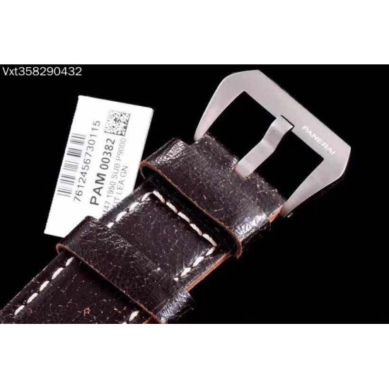 VS沛纳海 Pam382 升级V2啦！[色]。机芯功能升级：时针单独调时  通过时针调历。机芯背透 ：摆轮与正品一致 螺丝孔位95%以上接近正品。47mm，搭载自动上链机芯，大家常说硬汉风格什么的，我觉得青铜382才是最最硬汉的沛纳海，不光在造型上够钢猛，青铜材质更是在经过岁月洗礼后变得不一样，有经历，有故事，有一种沧桑感，这才是真正的硬汉！敢死队同款哦！商品规格:默认规格