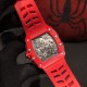 理查德米勒 Richard Mille⌚️碳纤维壳43*50毫米 一如既往防水胶带配原装折叠扣极具个性与夸张的表壳表盘设计只为遇见个性独特的你 一如既往的酷 理查德米勒 Richard Mille⌚️碳纤维壳43*50毫米 一如既往防水胶带配原装折叠扣极具个性与夸张的表壳表盘设计只为遇见个性独特的你 一如既往的酷