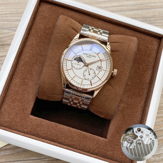 百达翡丽 Patek.Philippe精品男士腕表,四针分离搭载月相设计,技艺精湛,独具匠心,尊贵大气,绅士风范。采用全自动机械机芯,顶级316精钢表壳表带,矿物质超强镜面,尺寸42-13 百达翡丽 Patek.Philippe精品男士腕表,四针分离搭载月相设计,技艺精湛,独具匠心,尊贵大气,绅士风范。采用全自动机械机芯,顶级316精钢表壳表带,矿物质超强镜面,尺寸42-13