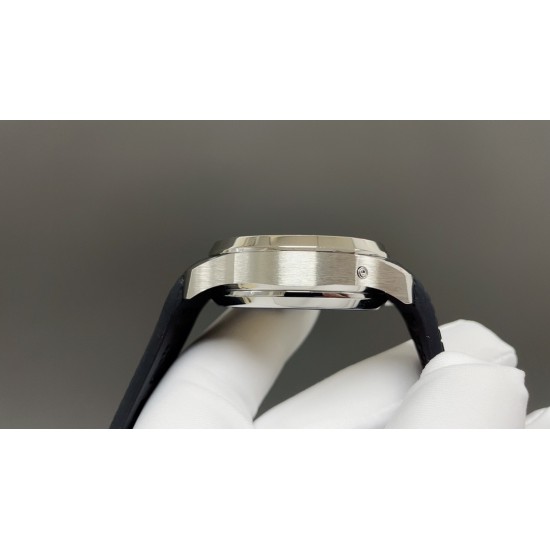 今日推荐百达翡丽  AQUANAUT系列5968A 银壳黑色 42mm 多功能一体机芯 顶级品质 出货实拍✈️