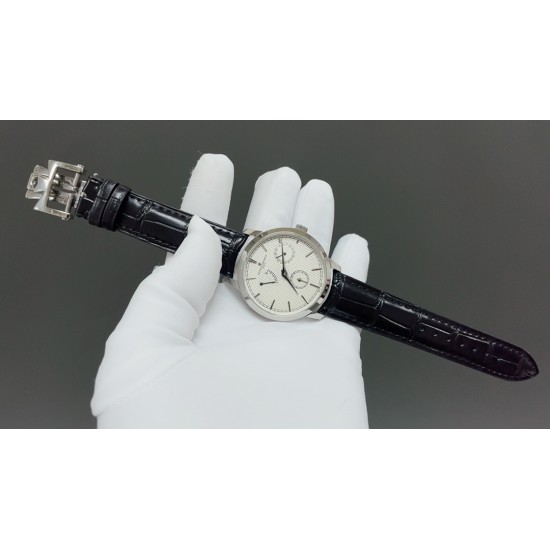 KM江诗丹顿TRADITIONNELLE 传袭系列83520/000R-9909机械腕表，震撼上市！独立秒针、指针式日历、动力储备功能，多功能腕表，3位日历，6位跑秒小针，9位动脑显示，官方同样表径尺寸40mm，搭配改装2475SC全自动机械机芯