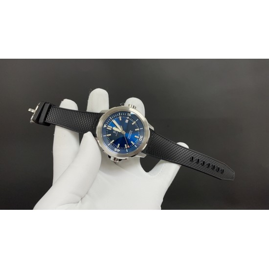今日推荐万国海洋 三针 白壳蓝面42mm 自动上链机械机芯 顶级品质 出货实拍✈️