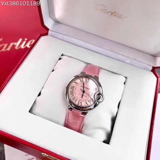 商品编号:38610118CARTIER 卡地亚蓝汽球V2版 中号33MM 1比1壳带 全自动机芯｛进口机芯｝双卜形蓝宝石水晶玻璃[色][色]商品规格:默认规格