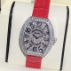 法兰克穆勒-FRANCK MULLER(FM),LADIESCOLLECTION系列,瑞士石英机芯,蓝宝石水晶玻璃,进口意大利牛皮制作仿真鳄鱼皮,光泽度饱满,316精钢镀14k金镶钻,尺寸34x39.5mm、厚度:8.5mm。 法兰克穆勒-FRANCK MULLER(FM),LADIESCOLLECTION系列,瑞士石英机芯,蓝宝石水晶玻璃,进口意大利牛皮制作仿真鳄鱼皮,光泽度饱满,316精钢镀14k金镶钻,尺寸34x39.5mm、厚度:8.5mm。