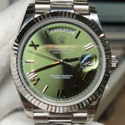 ROLEX 劳力士 日志 绸缎绿 ～