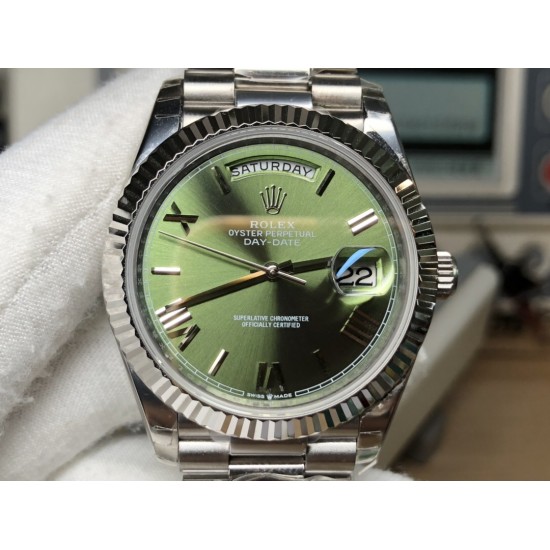 ROLEX 劳力士 日志 绸缎绿 ～