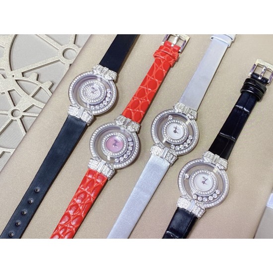 实拍 (蝴蝶结)chopard-happy Sport 萧邦HAPPY DIAMONDS系列快乐钻 腕表蓝宝石玻璃镜面 原厂瑞士石英机芯 镜面内自由滑动快乐钻 钻石围绕表盘回旋起舞 制作精巧双层透明跳跃时尚的设计风格,完美女性的前卫、大方、秀气的特质,内、外蓝宝石玻璃 ,微型按调EAT瑞士石英机,表壳直径约28mm 实拍 (蝴蝶结)chopard-happy Sport 萧邦HAPPY DIAMONDS系列快乐钻 腕表蓝宝石玻璃镜面 原厂瑞士石英机芯 镜面内自由滑动快乐钻 钻石围绕表盘回旋起舞 制作精巧双层透明跳跃时尚的设计风格,完美女性的前卫、大方、秀气的特质,内、外蓝宝石玻璃 ,微型按调EAT瑞士石英机,表壳直径约28mm