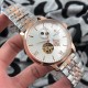 实物拍摄品牌：百达翡丽-PATEK PHILPPE 类型：[酷]男士腕表表壳：316精钢（做工优质）表带：进口小牛皮/316精钢(两种可选)机芯：高级定制全自动机械机芯(走时稳定)材料：高级强化镀膜镜面尺寸：直径40mm 厚度12.5mm
